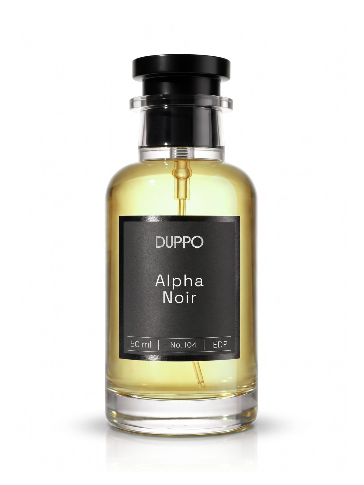 No. 104 — Alpha Noir — DUPPO eau de parfum 50 ml