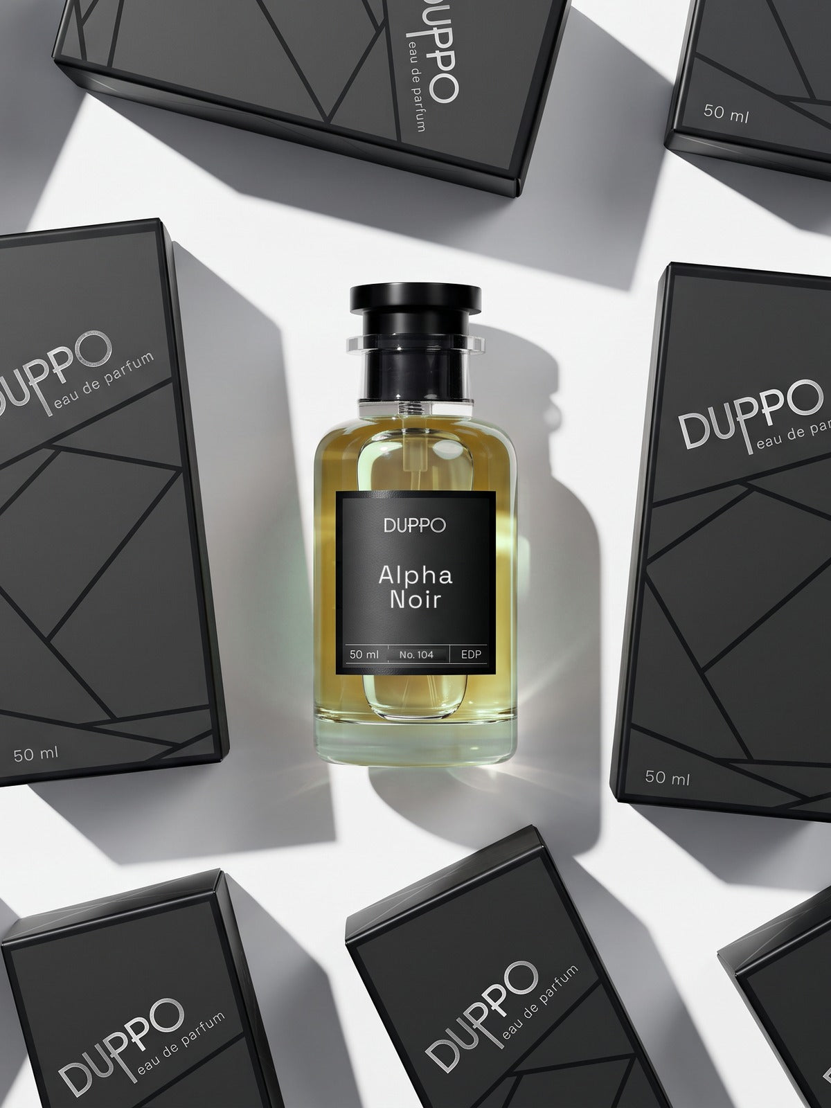 No. 104 — Alpha Noir — DUPPO eau de parfum 50 ml